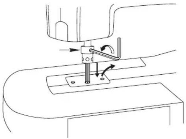 HUSKYSTAR ER10 - Sostituzione dell'ago o degli aghi - 2