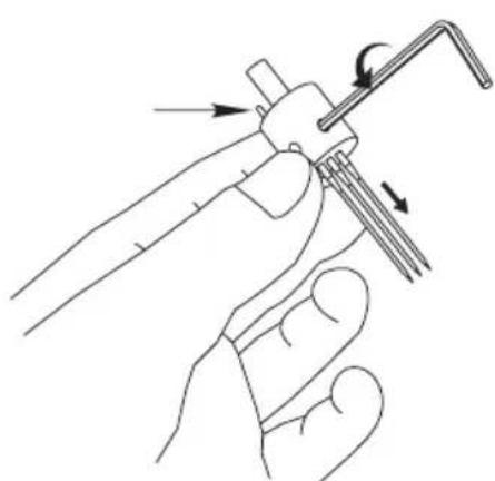 HUSKYSTAR ER10 - Nadel(n) auswechseln - 3