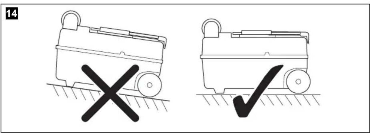 DOMETIC CTW 4110 - DE Kassettentoilette - 15