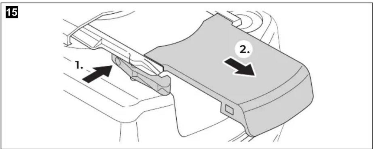 DOMETIC CTW 4110 - DE Kassettentoilette - 16