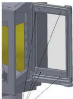 WANDERS Black Diamond Compact - Vervangen van het glas in de deur - 1