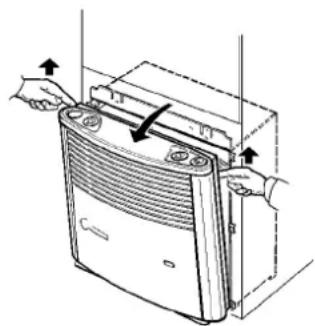 Trumatic S 55 T - Togliere il pannello della stufa - 1