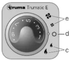 Trumatic E 2800 - Bedieningselement met draaischakelaar (leverbaar vanaf 08/2002) - 1
