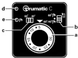 Trumatic C 6002 - Control panel with thermostat - 1