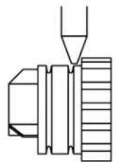 Miller Matic 251 - 6-4. Aligning Drive Rolls and Wire Guide - 3