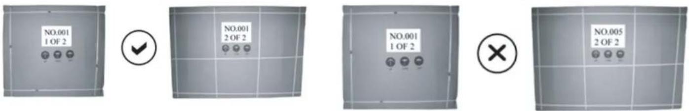 France Sauna Soleil Blanc - Le sauna est conditionné en deux cartons - 1