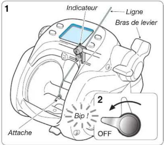 Daiwa Tanacom Bull 750 - Données d'enregistrement (Longueur connue) - 1