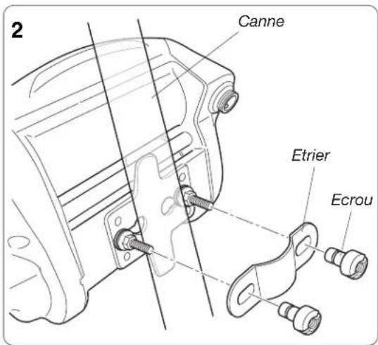 Daiwa Tanacom Bull 750 - Enregistrement des fonctions (12. Fixation de l'étrier) - 2
