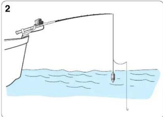 Daiwa Tanacom Bull 750 - Enregistrer la profondeur à partir de la surface - 1