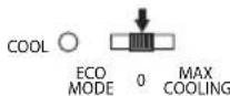 Longboard 28L - B- Utilisation du selecteur de mode froid/Eco (Max cooling / Eco mode) - 1