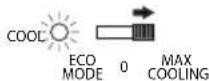 Longboard 28L - B- Utilisation du selecteur de mode froid/Eco (Max cooling / Eco mode) - 3