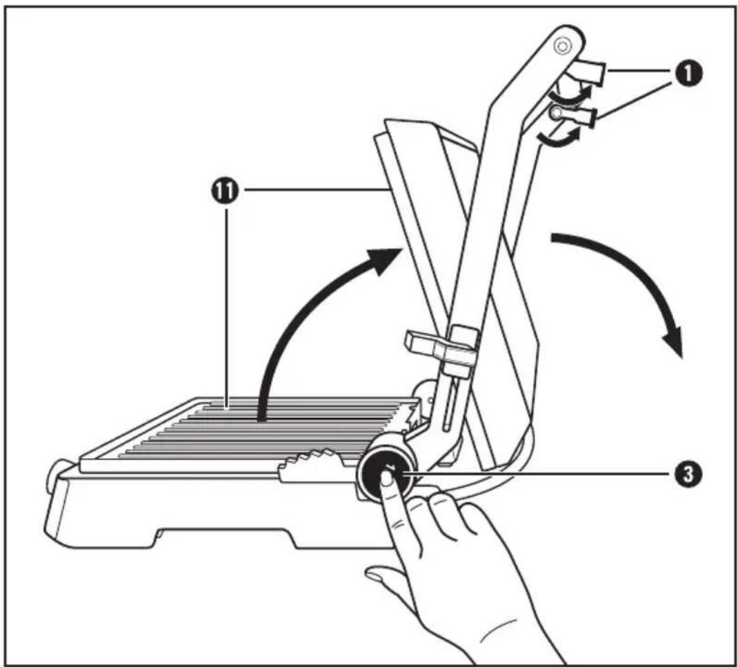 SILVERCREST SKGL 2000 A1 - Position "Gril de table" - 1