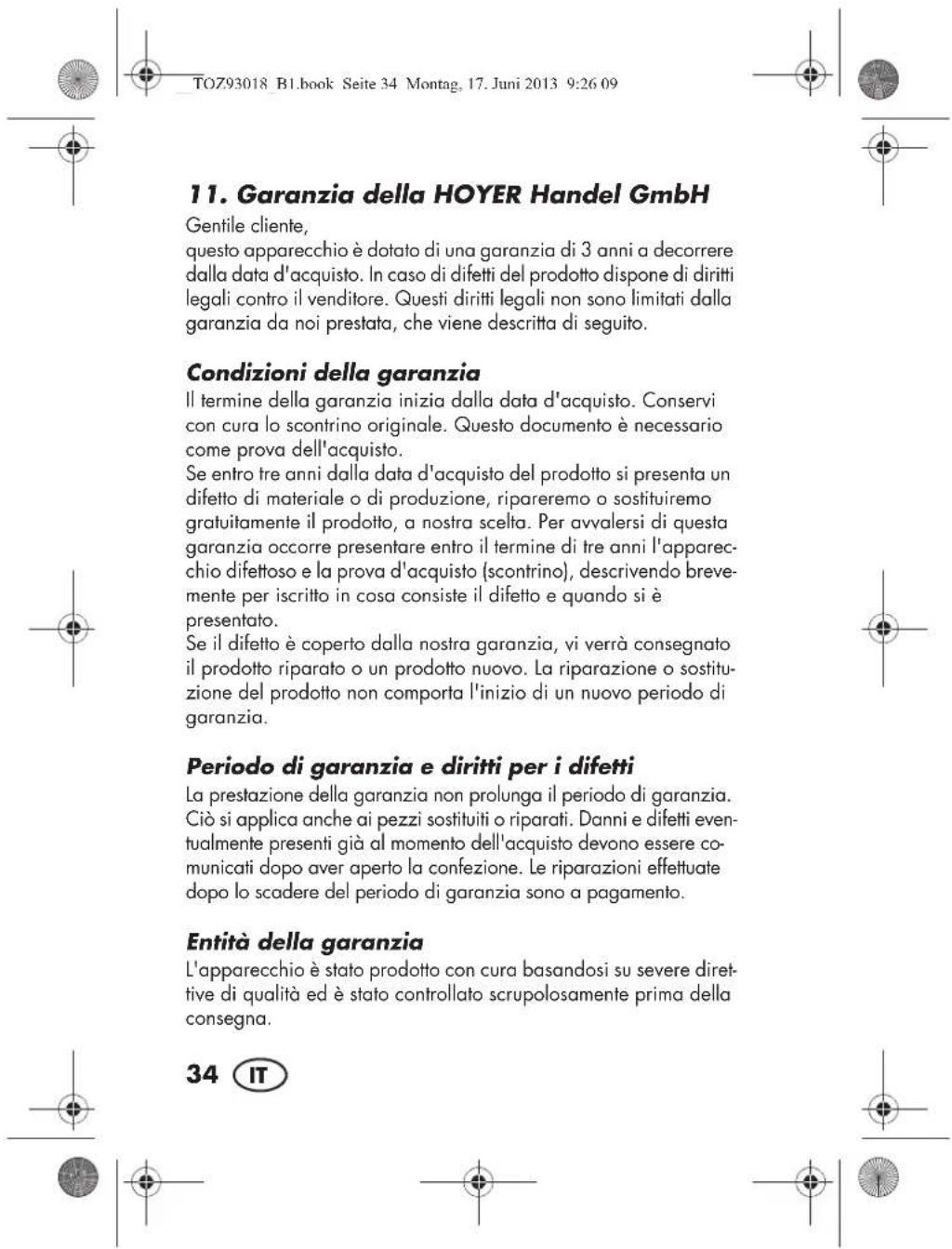 SILVERCREST SKH 60 B1 - AVVERTENZA: danni materiali! - 4