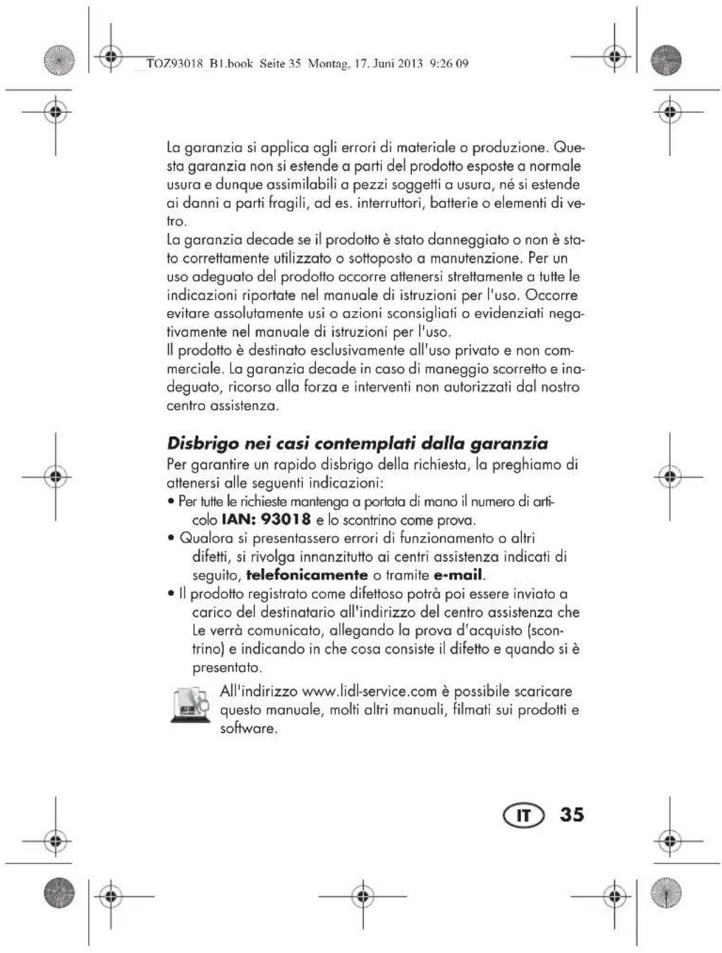 SILVERCREST SKH 60 B1 - AVVERTENZA: danni materiali! - 5