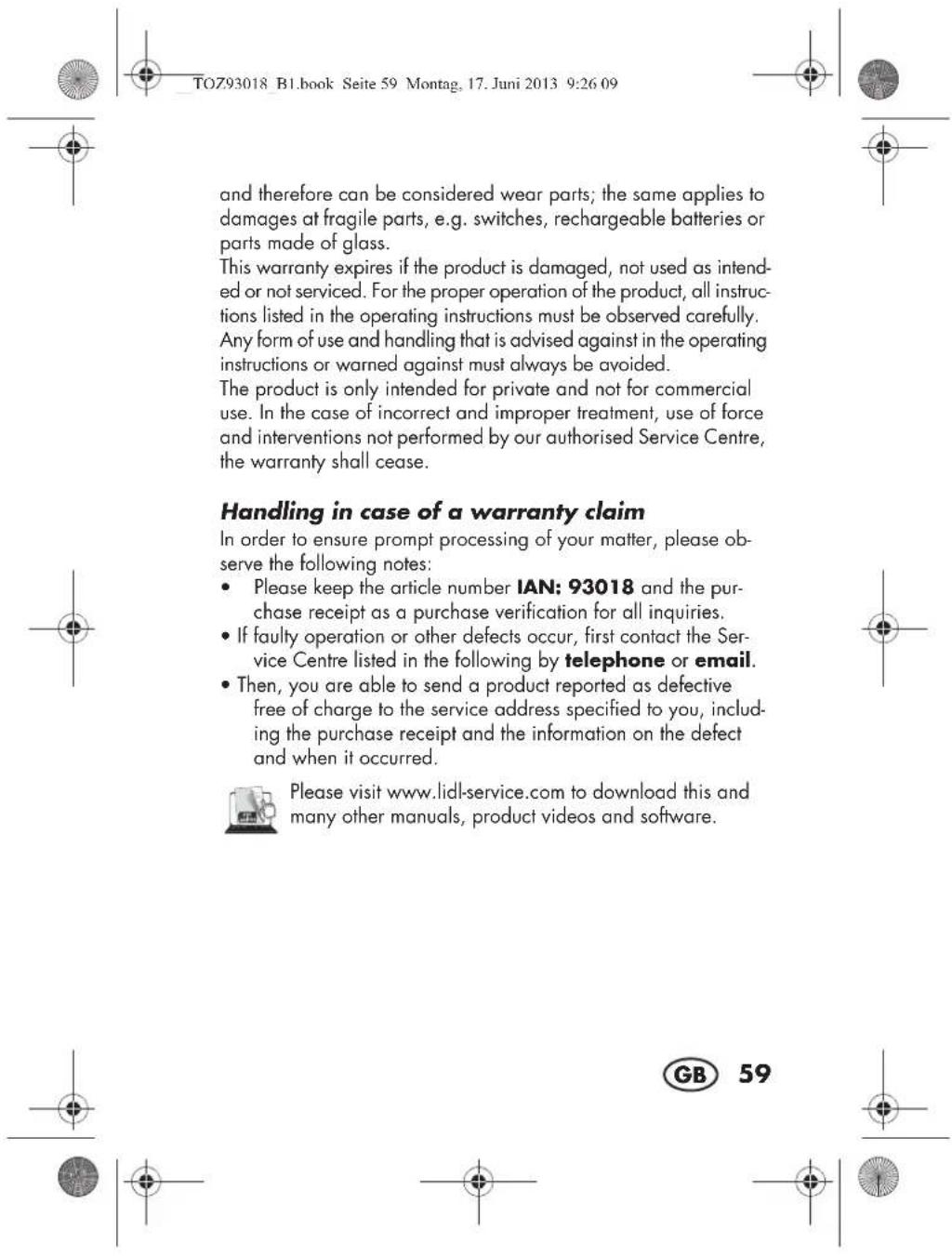 SILVERCREST SKH 60 B1 - Declaration of conformity - 7