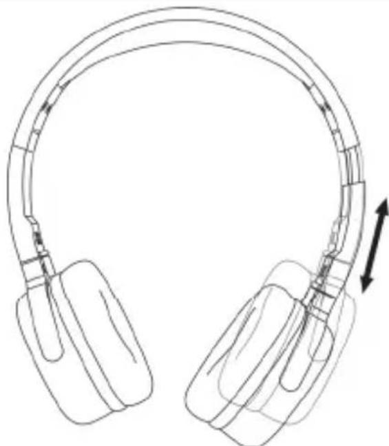 SILVERCREST SKM 40 A1 - Putting on and adjusting the headset - 2