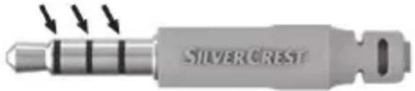 SILVERCREST SKM 40 A1 - The audio jack cable - 2