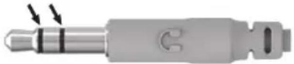 SILVERCREST SKM 40 A1 - The audio jack cable - 1