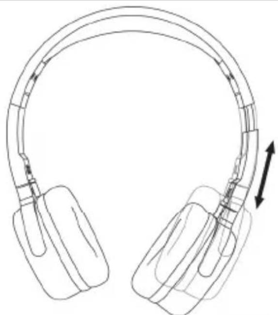 SILVERCREST SKM 40 A1 - Colocación y ajuste de los auriculares - 2