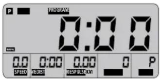 Energetics Exercise Monitor E203 - Caratteristica del programma - 1