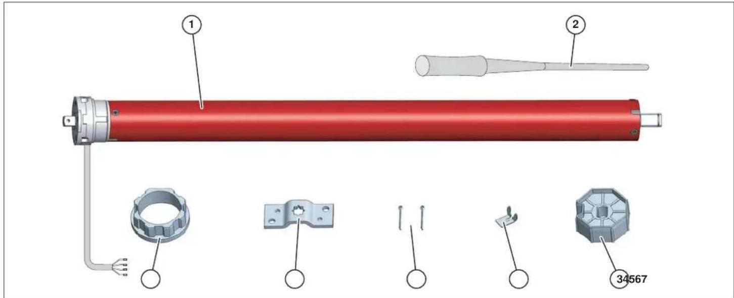 Superrollo RM10MM - Leveringsomvang - 1