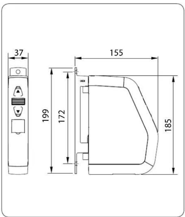 Superrollo GW185 - Dimensions - 1