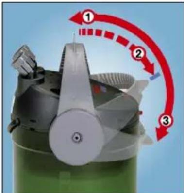 EHEIM EccoPro 130 - S - U Pumpenkammer, Kugelventil und Dichtring - 1