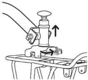 Burley Kazoo - Detatching the Trailercycle From Your BicycleShifter Instructions - 3