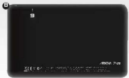 ARCHOS Arnova 7F G3 - DESCRIPTION OF THE DEVICE - 2
