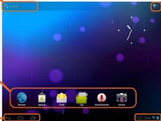 ARCHOS Arnova 8 G3 - DIE ARNOVA BENUTZEROBERFLÄCHE - 1