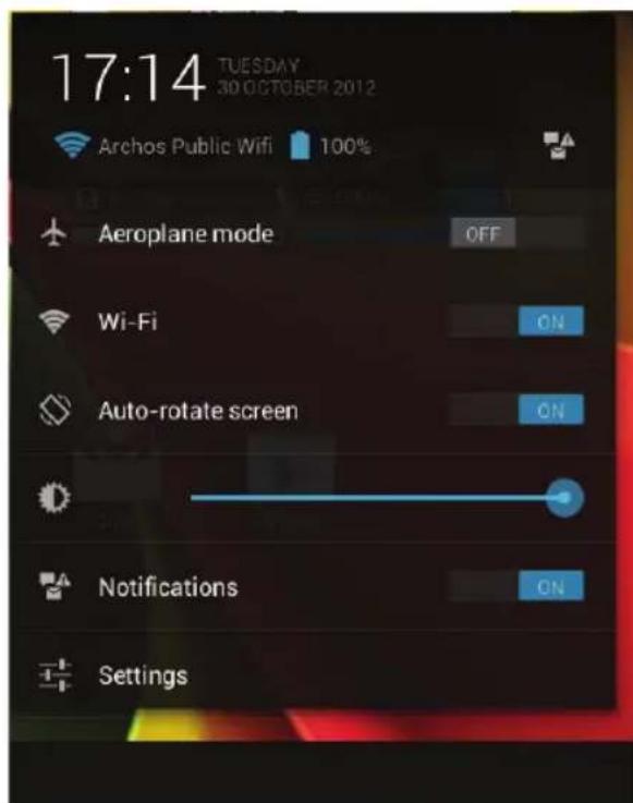 ARCHOS Titanium HD 97 - Interfaccia Android™ - 1