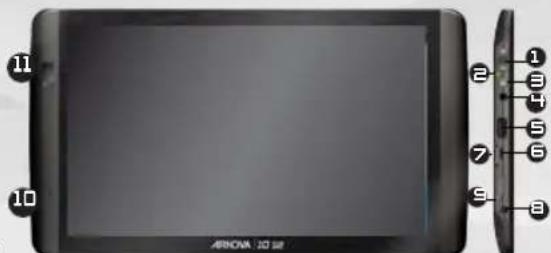ARCHOS Arnova 10 G2 - DESCRIPCION DEL ARNOVA - 6
