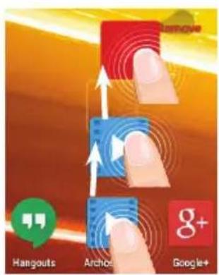 ARCHOS Helium Lite 101 - PepemeueHne 3IeMeHTa DomauHero 3KpaHa: - 1