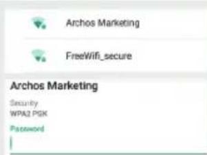 ARCHOS Helium Lite 101 - WLAN-Verbindung - 4