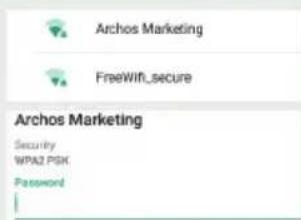 ARCHOS Helium Lite 101 - Connexion WiFi - 4