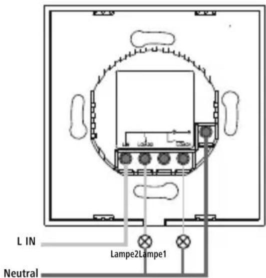 L IN Neutral Lampe2Lampe1