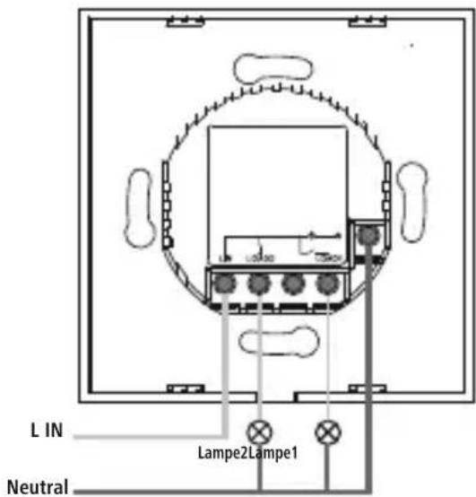 L IN Neutral Lampe2Lampe1