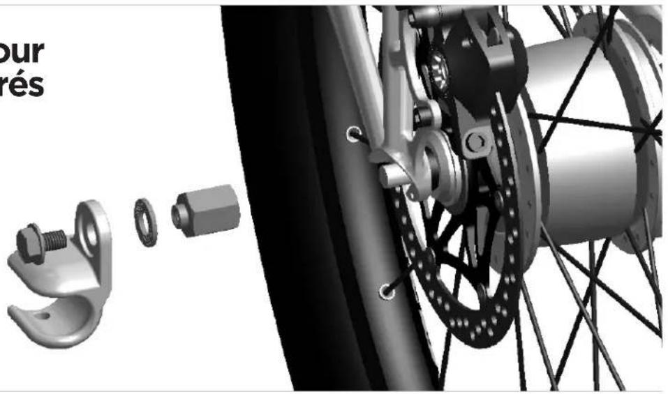 THULE 20100765 - Veuillez noter ce qui suit concernant votre axe traversant : - 4