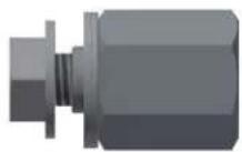 THULE 20100765 - Adaptateur de fixation pour moyeu intégré SRAM spectro, FG 10.5x1.0 - 1