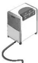 DELONGHI DH131 - B) Scarico in continuo verso l'esterno - 2