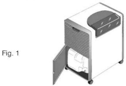 DELONGHI DH131 - A) Discharge into the canister - 1
