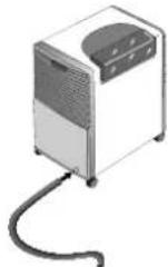 DELONGHI DH131 - B) Dauerabfluß nach Außen - 2