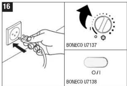 BONECO U7138 - Remplissage du réservoir - 7