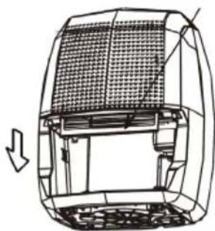 Alberello T3 - Jak vyjmout filtr: - 1