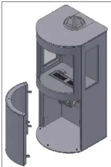 WANDERS Balsa 75 - Replacing the batteries of the receiver - 1