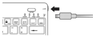 KENSINGTON KeyFolio Pro - Chargez la batterie - 1