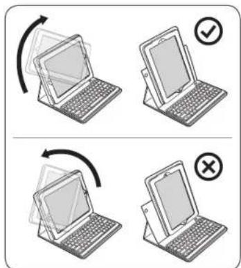 KENSINGTON KeyFolio Pro - Het toetsenbord aansluien op uw iPad - 2