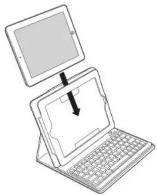 KENSINGTON KeyFolio Pro - Conexión del teclado a su iPad - 1