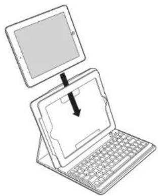 KENSINGTON KeyFolio Pro - Ligar o teclado ao seu iPad - 1