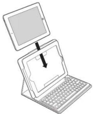 KENSINGTON KeyFolio Pro - A billentyuzet csatlakoztatasa az IPadhez - 1